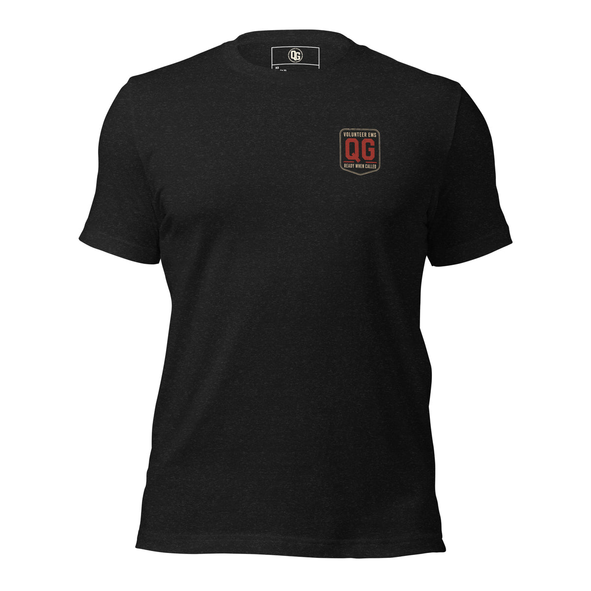 Still Answering the Call EMS Tee — black heather front