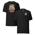 Nurse Detective Tee in Vintage Black — front and back